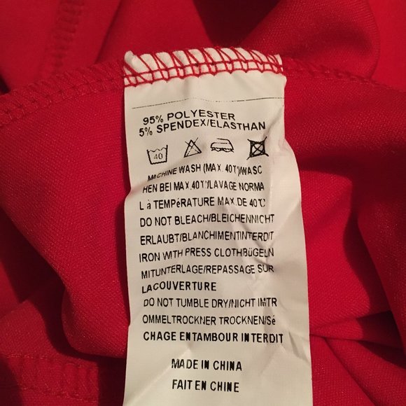 Little Red Dress Flare satin straps L - Picture 4 of 6